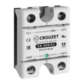 Crouzet SSR 1 Phase, Panel Mount, 125A, IN 20-265 VAC, OUT 660 VAC, Zero Cross 84137181N